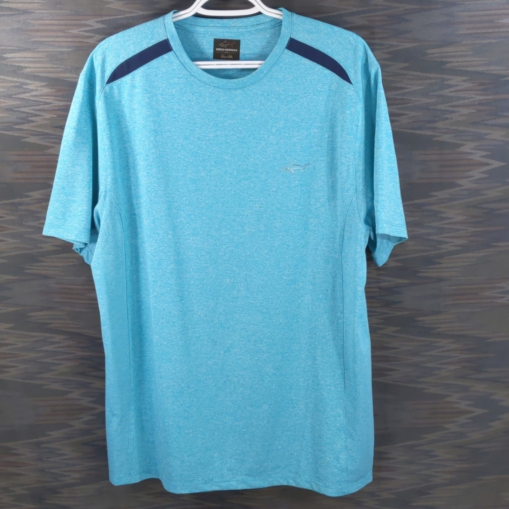 NWOT Greg Norman Attack Life RapiDry Golf Tee L